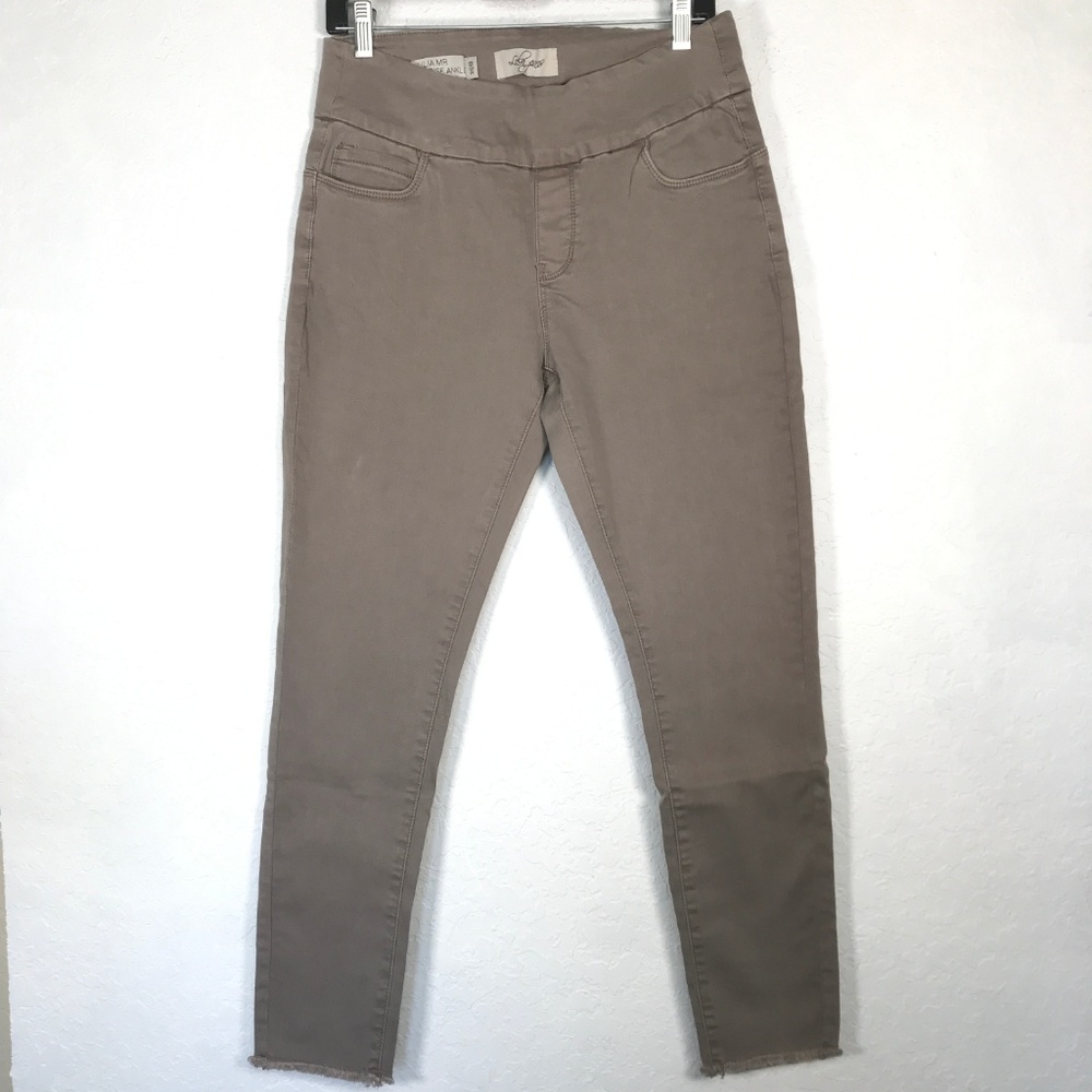 Lola Jeans Julia MR Pull-On Mid Rise Ankle Jeans